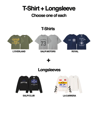 T-shirt + Longsleeve