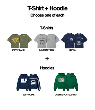 T-shirt + Hoodies