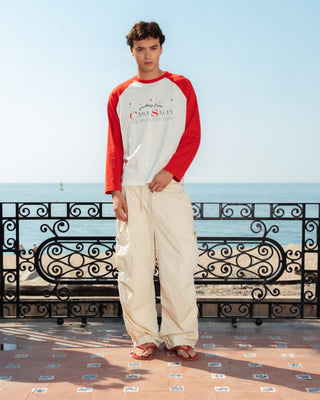 GREETINGS RED LONGSLEEVE